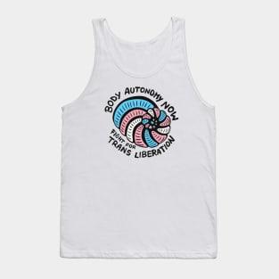 Body Autonomy Now! Fight For Trans Liberation Foraminifera T-shirt Tank Top